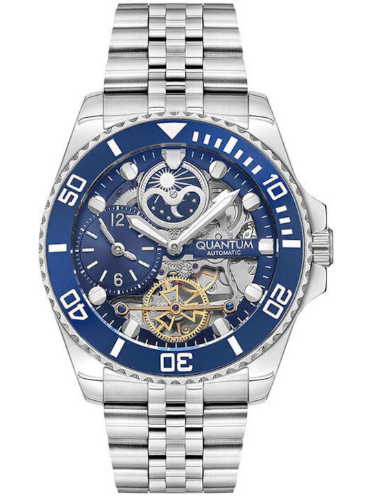 Quantum Men's Watch Automatic with Silver Metal...