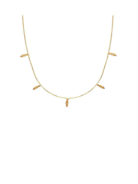 Ania Kruk Halskette aus Vergoldet Silber