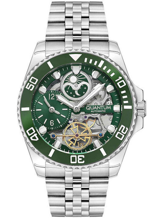 Quantum Watch Automatic with Metal Bracelet