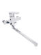 Sanitec Mixing Bathtub Shower Faucet Silver