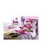 Dimcol Σετ Σεντόνια Μονά Βαμβακερά Minnie 852 Pink 160x240cm 2τμχ