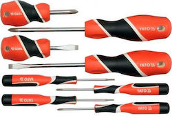 Yato Set 8 Screwdrivers with 8 Interchangeable Tips