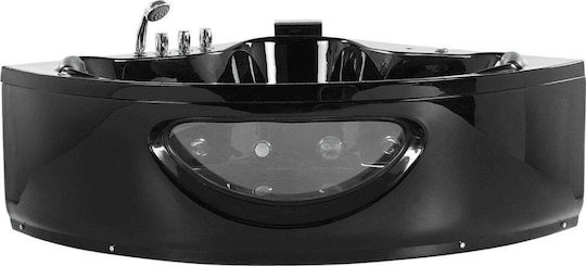 Beliani 221671 Acrylic Bathtub with Hydromassage 138x138cm Beliani 221671 Acrylic Bathtub with Hydromassage 138x138cm