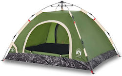 vidaXL Σκηνή Camping Igloo Πράσινη για 3 Άτομα ...