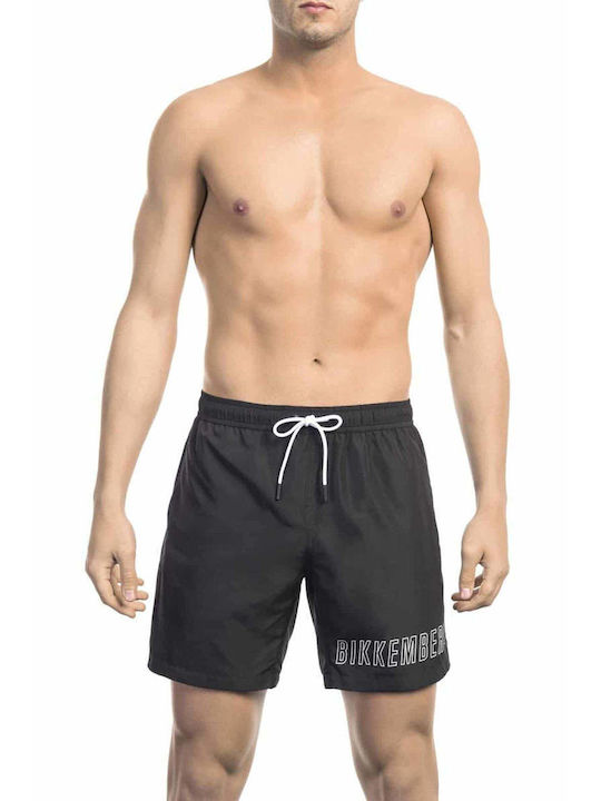 Bikkembergs Herren Badebekleidung Shorts Schwarz