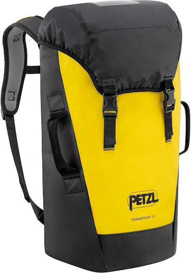 Petzl Transport Στεγανός Σάκος Πλάτης 30lt Κίτρινος