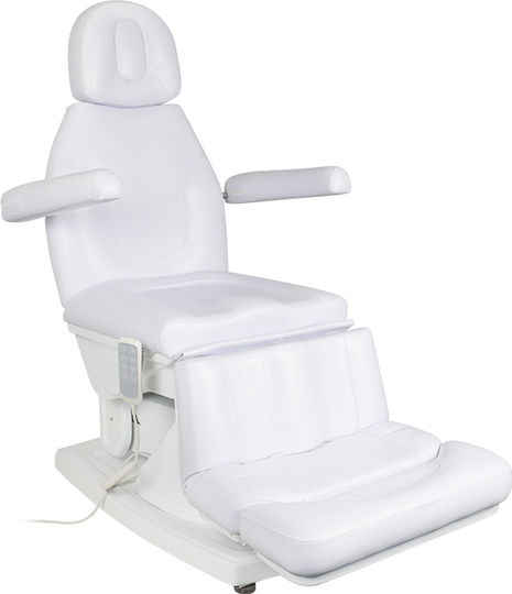 Pedicure Chair with Adjustable Height White