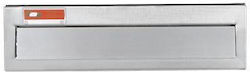 Viometal Mailbox Slot Inox in Silver Color