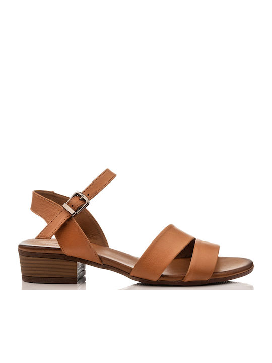 Δερμάτινα Πέδιλα Καφέ