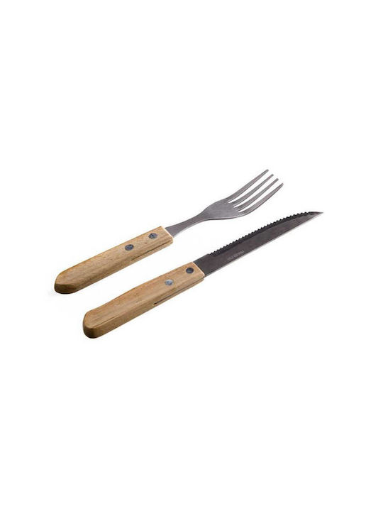 Banquet Cutlery Set Stainless Brown 12pcs