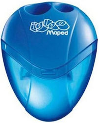 Maped Plastic Double Pencil Sharpener Blue