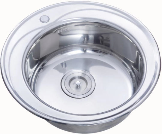 Freddo Sn9000 Ένθετος Νεροχύτης Inox Μ49xΠ49cm Γκρι Freddo Sn9000 Ένθετος Νεροχύτης Inox Μ49xΠ49cm Γκρι