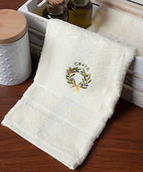 Hotel Face Towel 100x50 cm Ecru