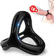 Armony Ring Schwanz Silikon Schwarz