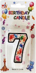 Νο.7 Birthday Candle Number "7" Multicolored 12pcs 2f392ed89e57