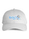 Kids' Hat Jockey Fabric Bluey White