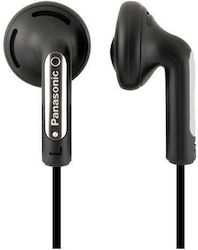 Panasonic Ακουστικά Ψείρες Earbuds Μαύρα RP-HV154E-K