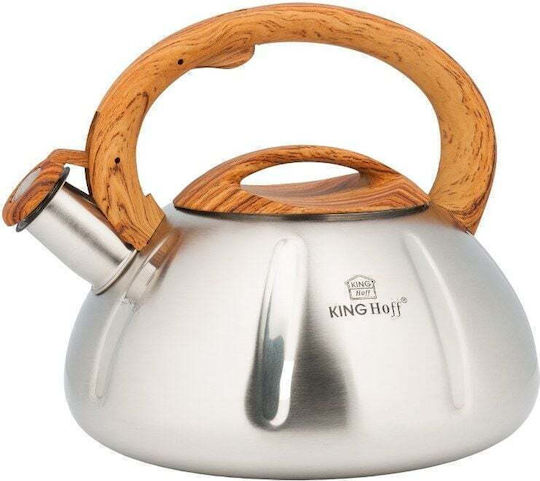 KING Hoff Βραστήρας Ανοξείδωτος Ασημί 3000ml