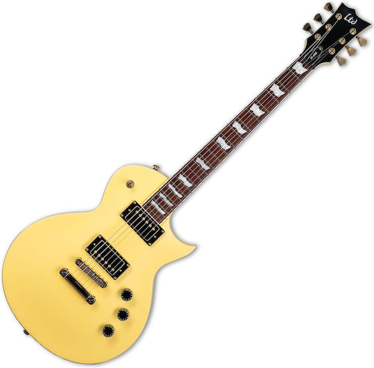 ESP Ltd Ec-256 Chitară Electrică Tăietură unică cu H Configurație Doze Aurie cu Husă