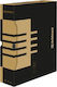 Donau Aktenbox Braun 1Stück