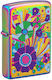 Zippo Vintage Feuerzeug Flamme Mehrfarbig