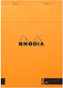 Rhodia R Notizblock 80 Blätter A5 mit leeren Seiten Orange