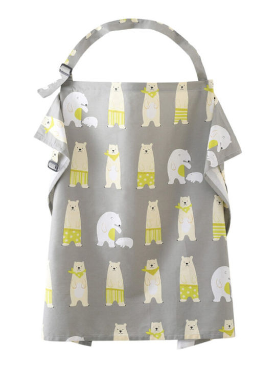 Queen Mother Apron Gray