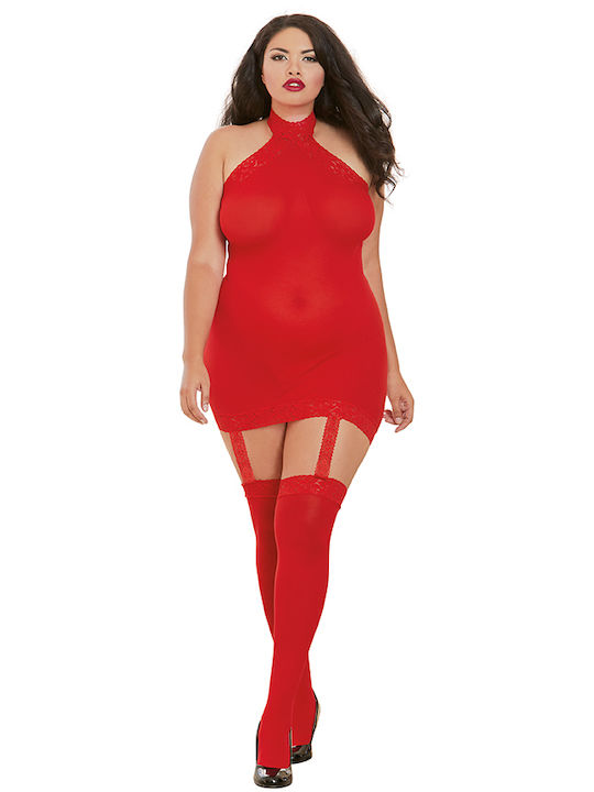 Dreamgirl Sexy Bodystocking Rot