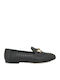 Mocasini dama BLACK WOVEN LEATHER