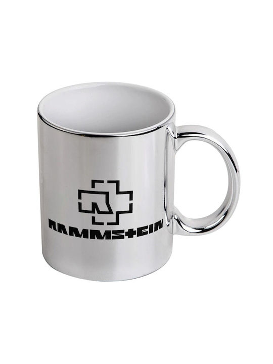 Koupakoupa Rammstein Керамична Чаша Сребриста 3...