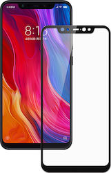 Full Face Tempered Glass Μαύρο (Mi 8)