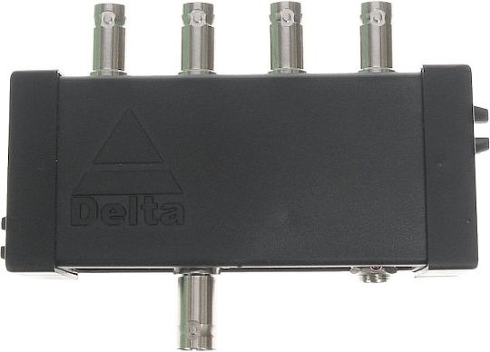 Delta Αξεσουάρ CCTV Μαύρο RV-1/4P