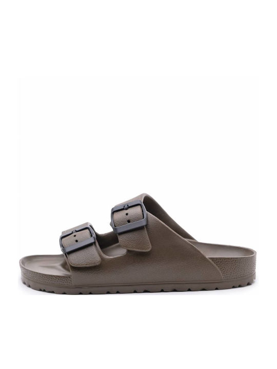 Jelly Soft Women's Slides Brown