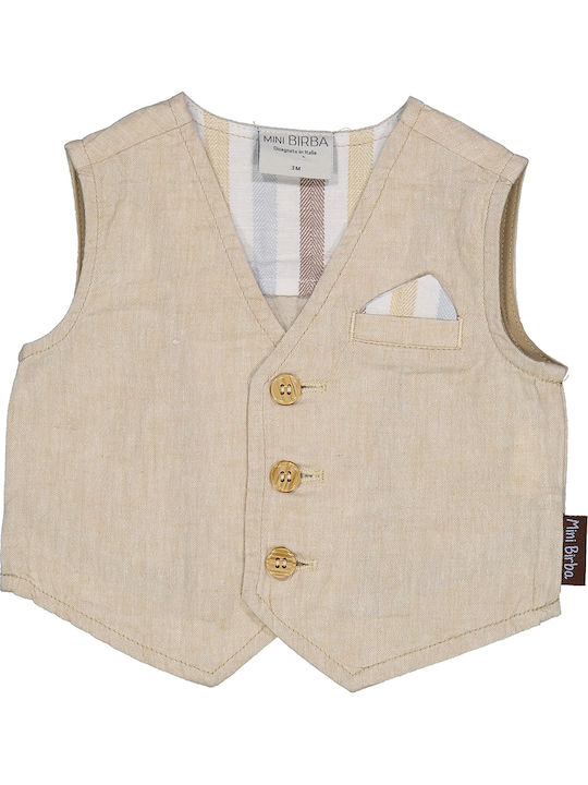 Mauli Παιδικό Γιλέκo Μπεζ (Beige)