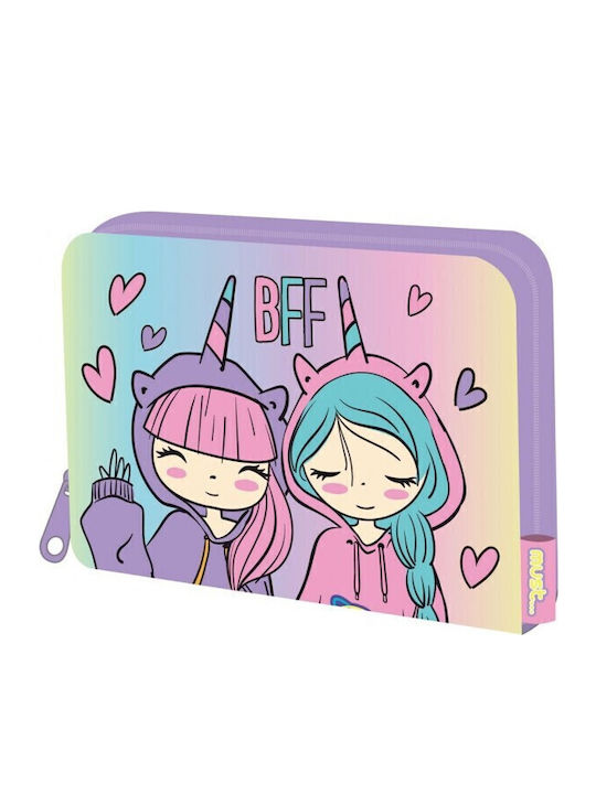 Must Team Kids Wallet with Zipper Best Friends Forever