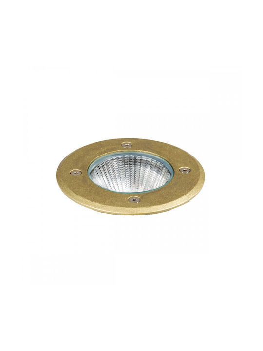DIL Σποτ Δαπέδου IP65 για Ντουί GU10 Φ110x120 GU10 230V