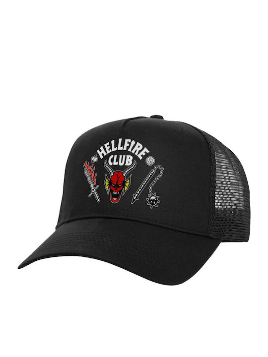 Koupakoupa Hellfire Club Jockey με Δίχτυ Μαύρο