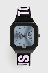 Tous B-Connect Ceas inteligent cu pulsometru (Nylon Strap And Lilac Silicone Strap)