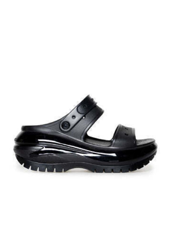 Crocs Women's Platform Shoes Black