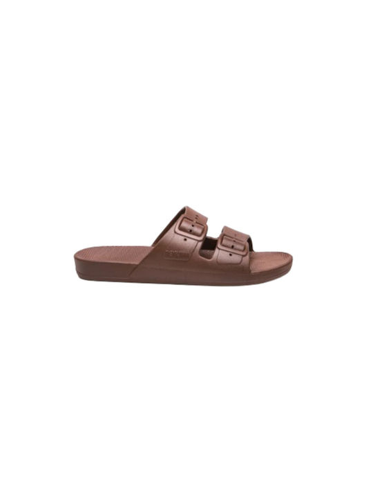 Freedom Moses Basic Women's Flip Flops Brown