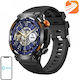 Colmi V68 Smartwatch με Παλμογράφο (Μαύρο)