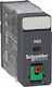 Schneider Electric Βιομηχανικό Ρελέ Λυχνίας 230V RXG11P7