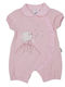 Bebelinna Baby Bodysuit Short-Sleeved Rose