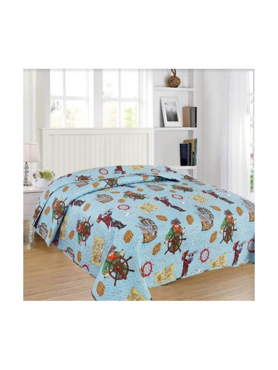 Adam Home Kids Quilt Single Light Blue 160x220cm
