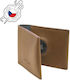 Case Leather for AirTag in Brown color