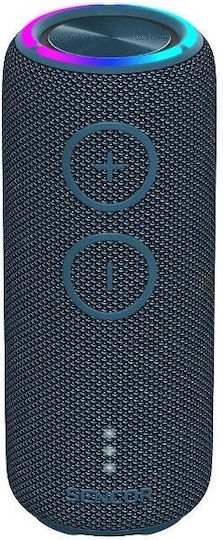 Sencor Sirius 2 Αδιάβροχο Ηχείο Bluetooth 20W με Διάρκεια Μπαταρίας έως 7 ώρες Navy