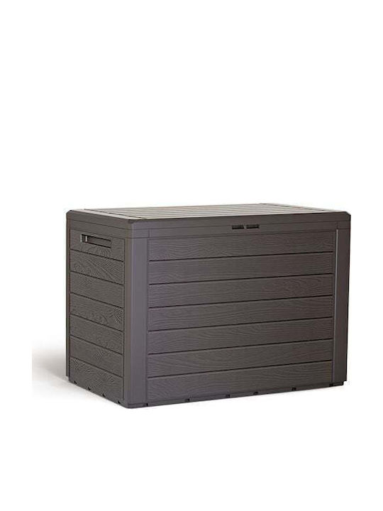 Prosperplast Außenlagerbox Kunststoff 190Es Bronze L78xB43xH55cm