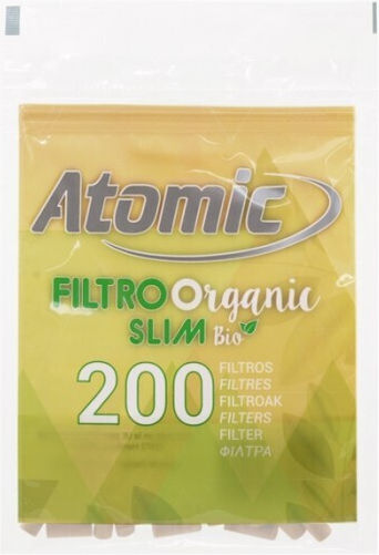 Atomic Filtertips Biologisch abbaubar 6mm 200x1Stk