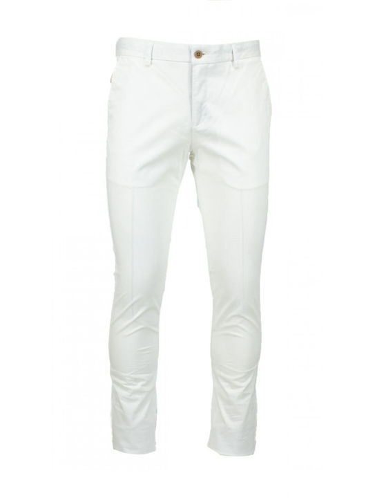 Versace Pantaloni pentru bărbați Chino white