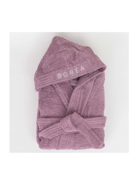 Borea Halat de Baie pentru Copii Purple cu Glugă Borea Halat de Baie pentru Copii Purple cu Glugă